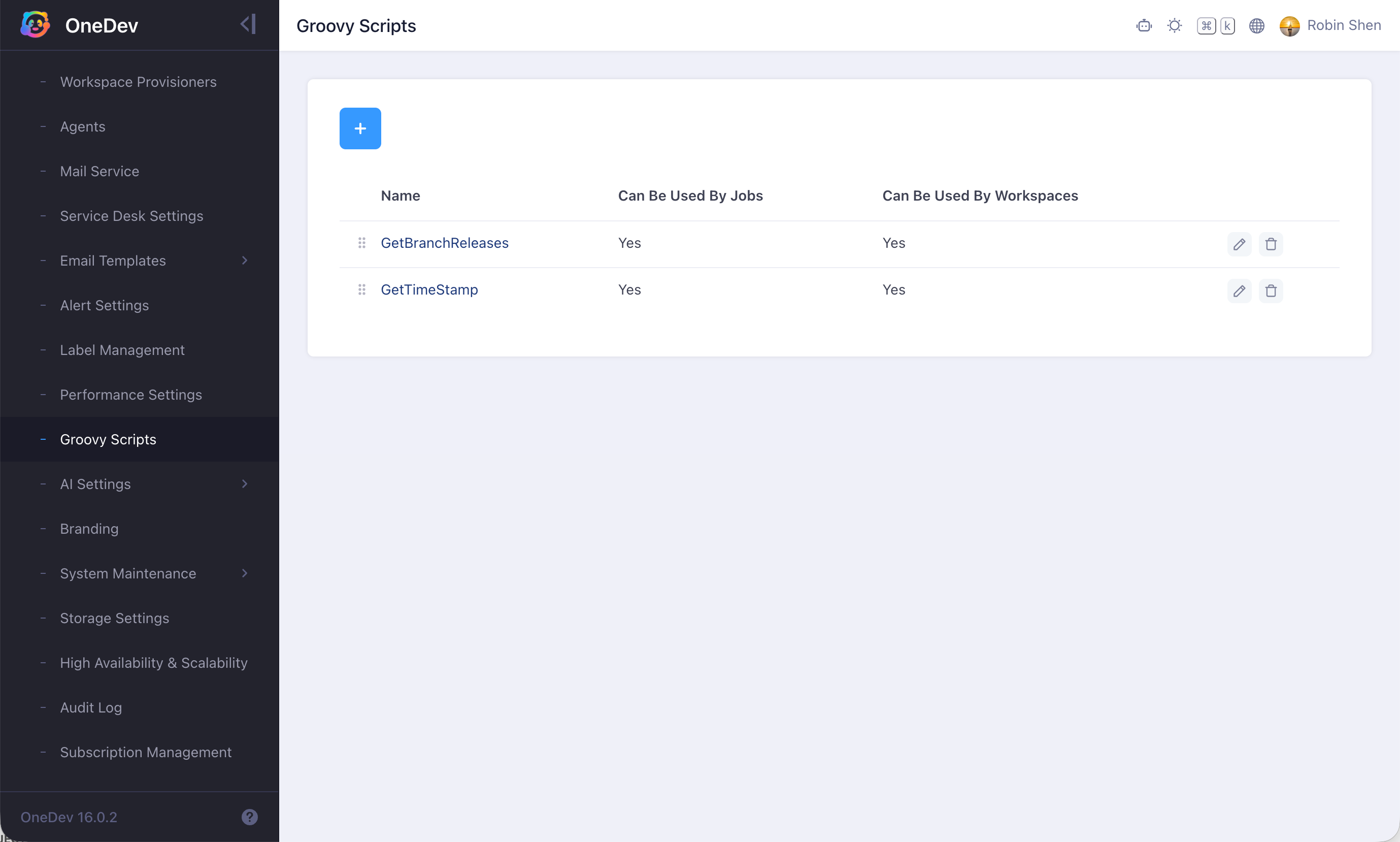 Groovy scripts