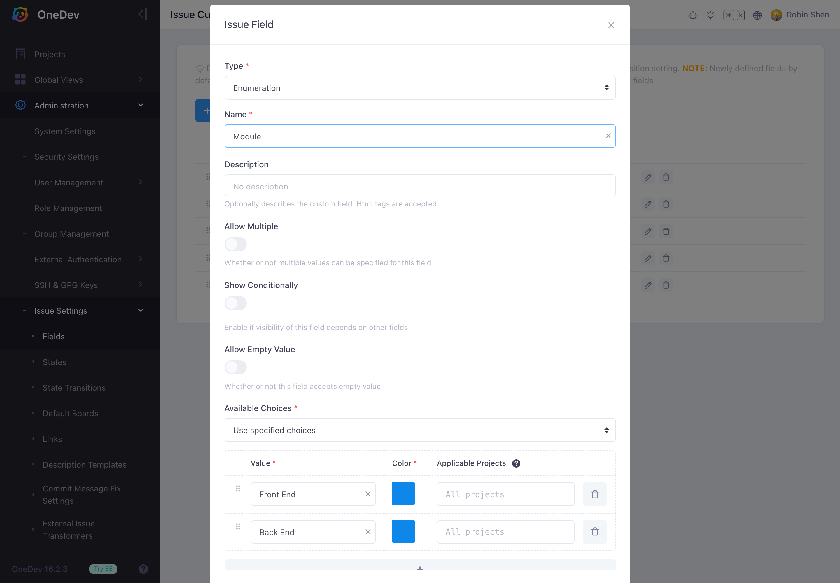 Default Assignee Module