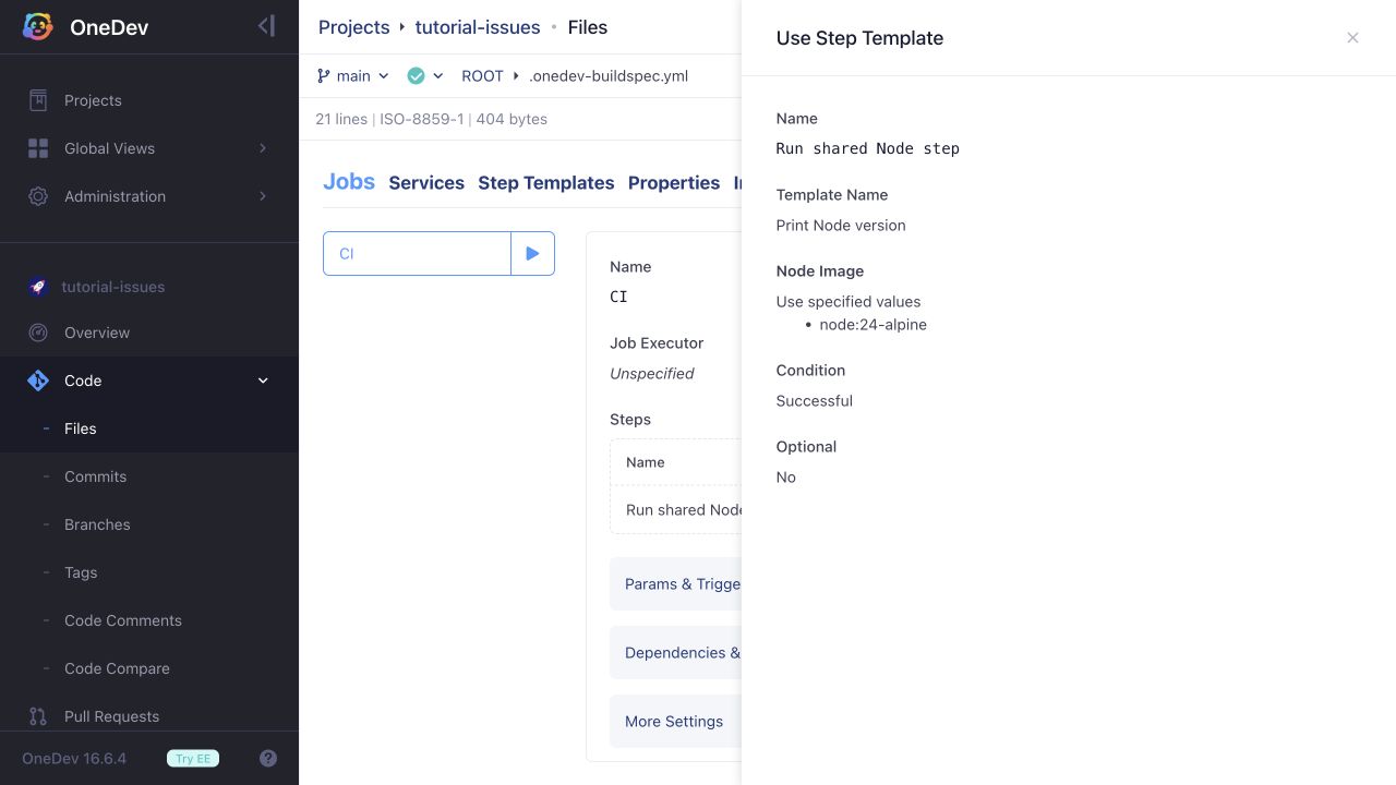 Calling an imported template with a parameter
